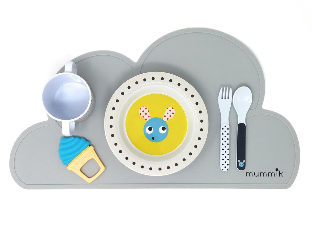 Silicone Placemat in Light Grey